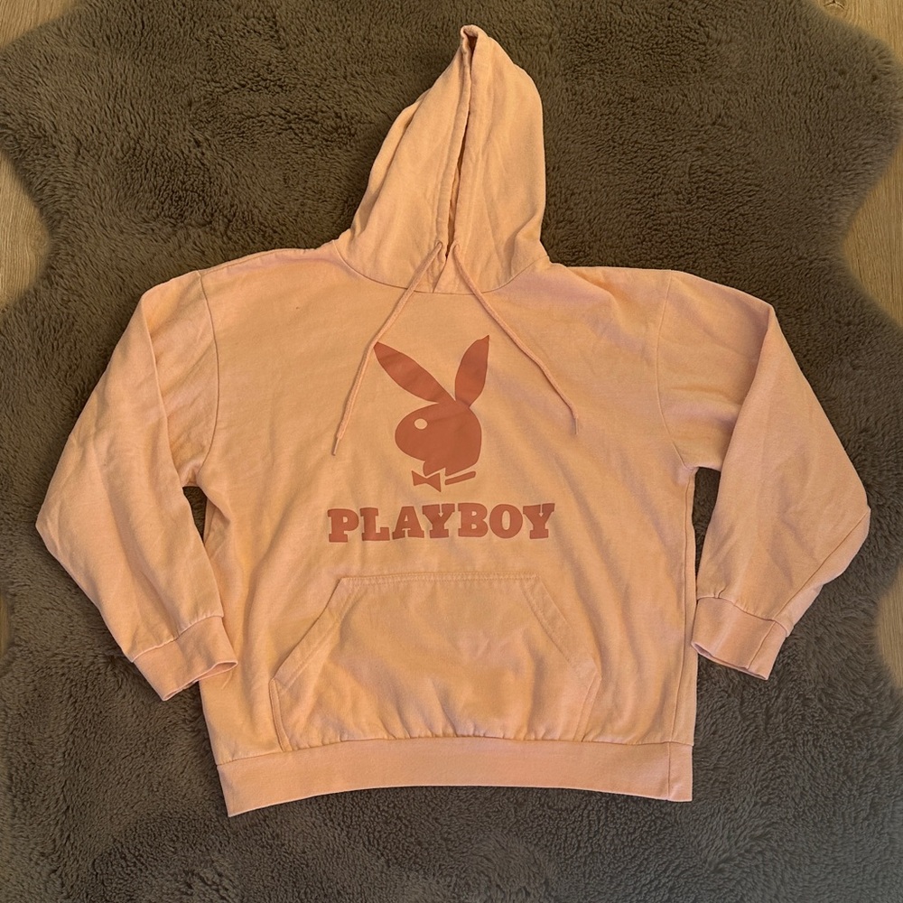 PLAYBOY Baby Pink Hoodie